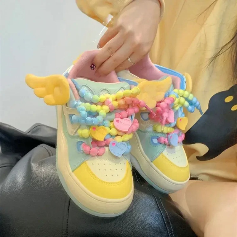 Women'S Fashion Gym Shoes - Sepatu Sneakers Chunky Wanita Terbaru 2026,