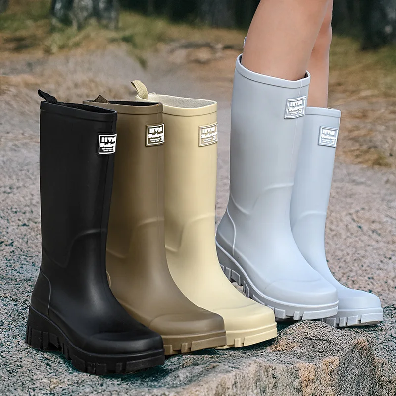 Women'S Fashion Rain Boots - Sepatu Bot Hujan Modis untuk Wanita
