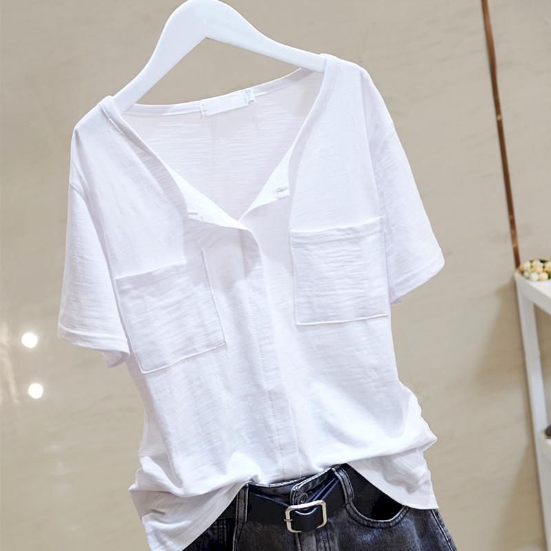 Women'S Fashion Trends 2026 Spring Summer - Tren Musim Panas Kaos Katun Slub