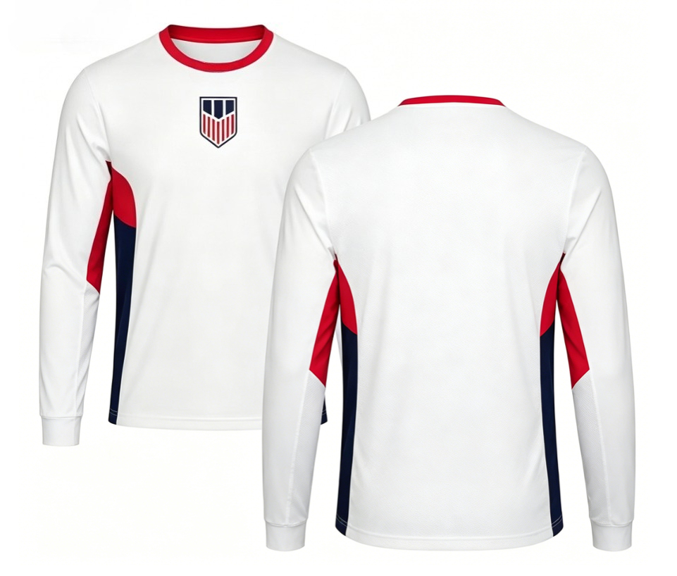 Trend Women Fashion - Kaos sepak bola Amerika 2026 berkerah