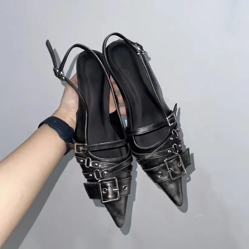 Women'S Fashion Belts - Sepatu Hak Tinggi Wanita Model Pointed
