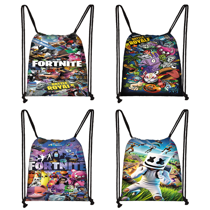 Women'S Fashion Backpack - Tali Serut Motif Anak untuk Tas