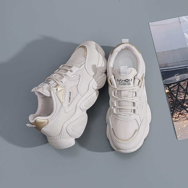 Women'S Fashion Gym Shoes - Sepatu Bot Wanita Datar Kulit Sah