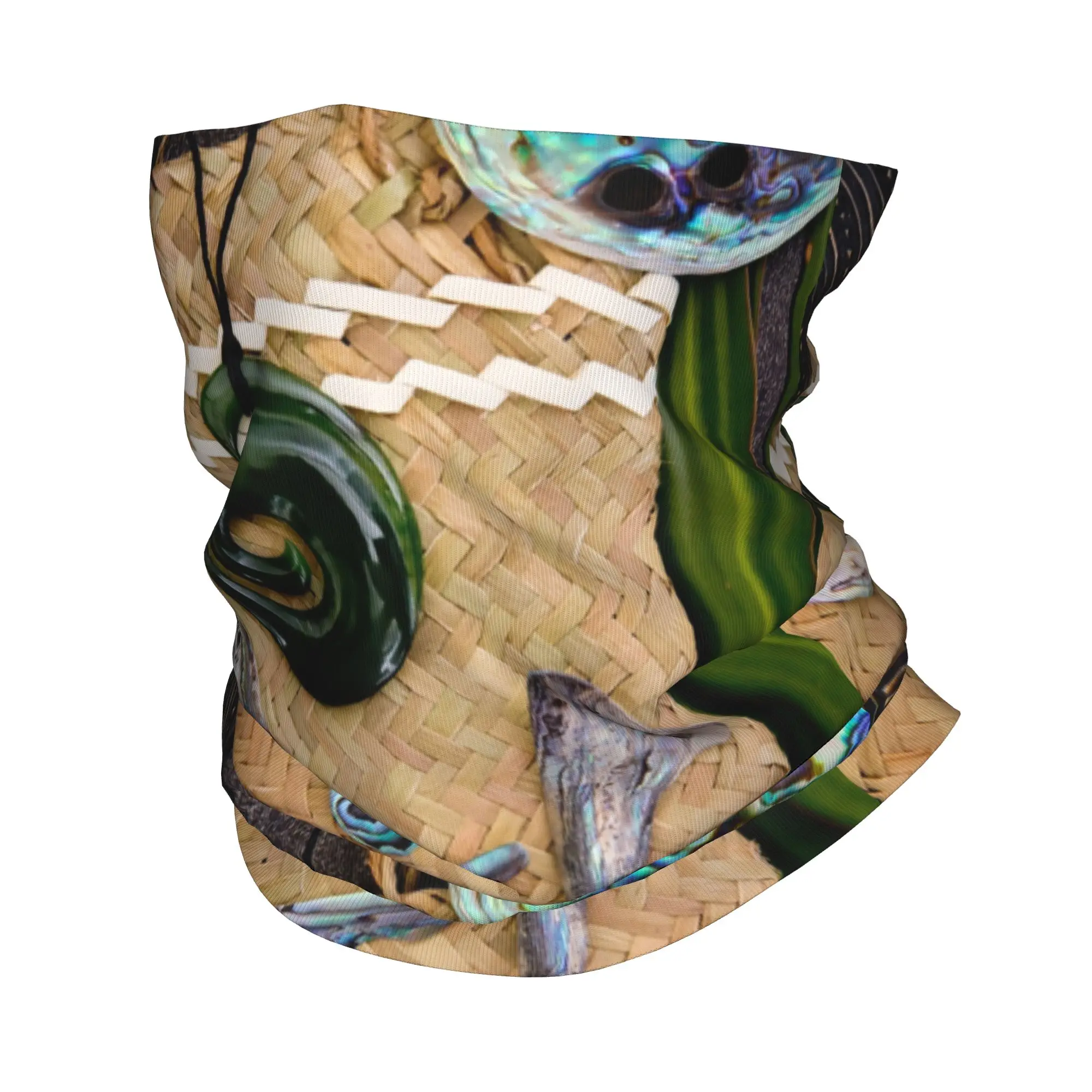 Women Fashion Nz - Bandana Leher Bertema Budaya Maori Selandia