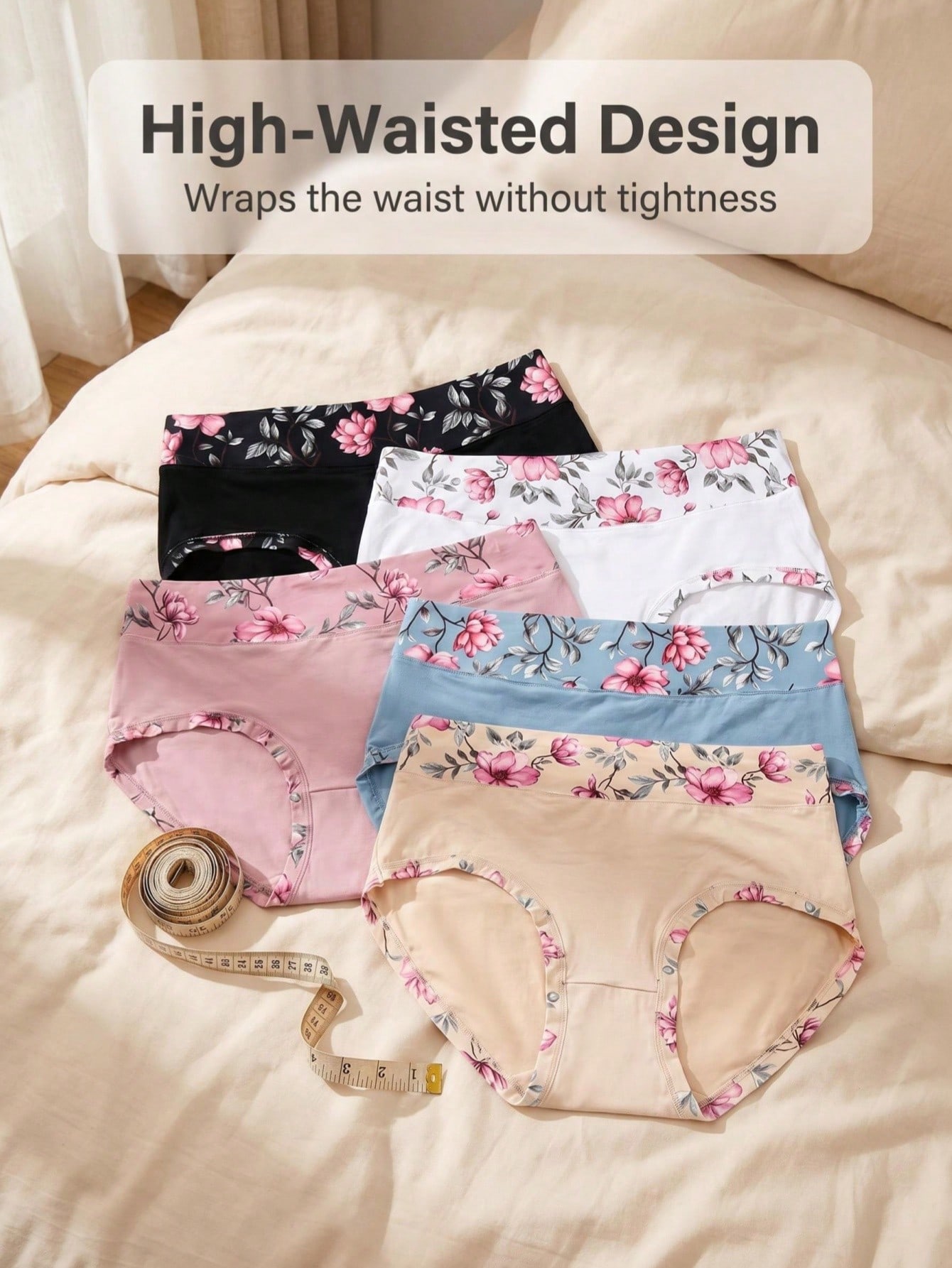 Trend Women Fashion - 5PCS Celana Dalam Wanita Ukuran Besar