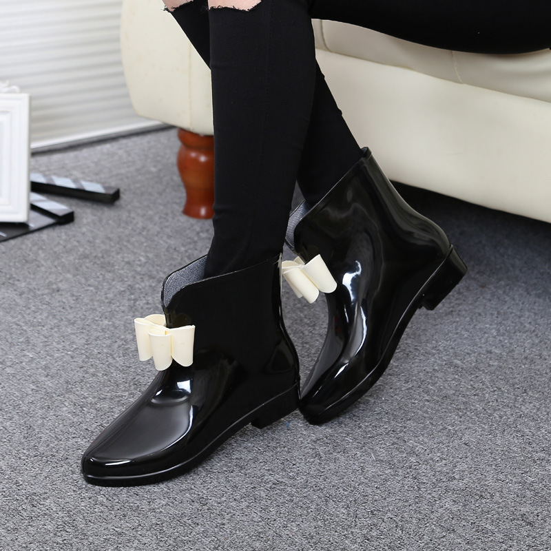 Women'S Fashion Rain Boots - Sepatu Bot Hujan Musim Dingin Boot