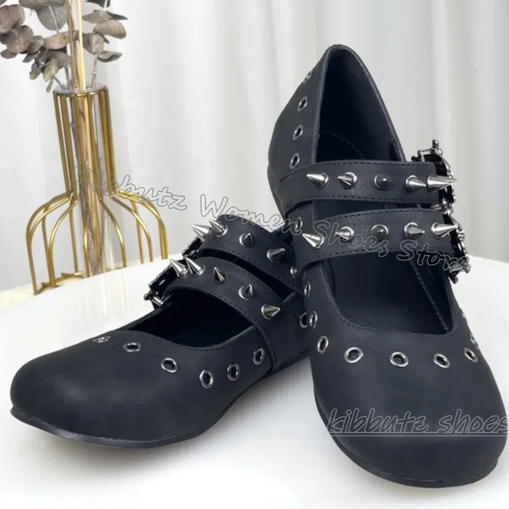 Women'S Fashion Belts - Sepatu Ballet Gothic Punk Rock dengan