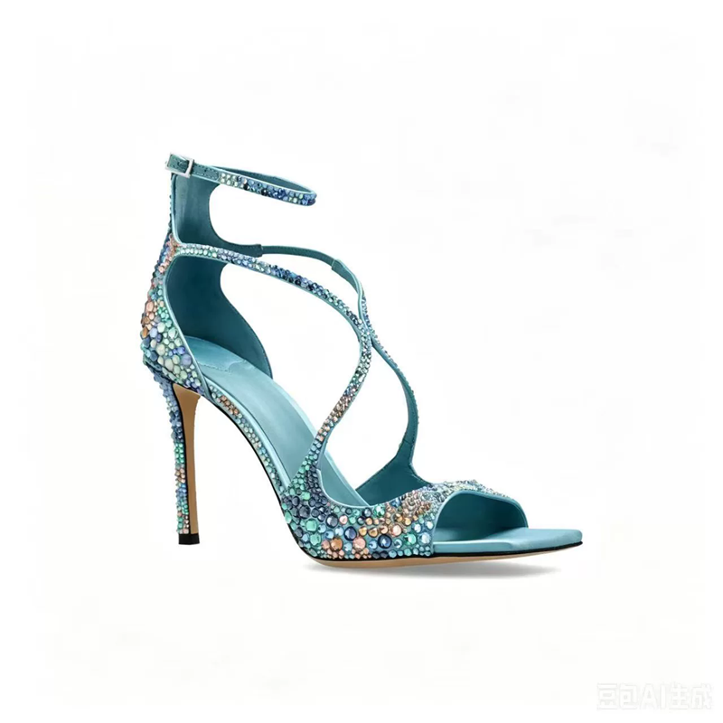 Women'S Fashion Belts - Sepatu Pernikahan Model Mulut Ikan Berhias