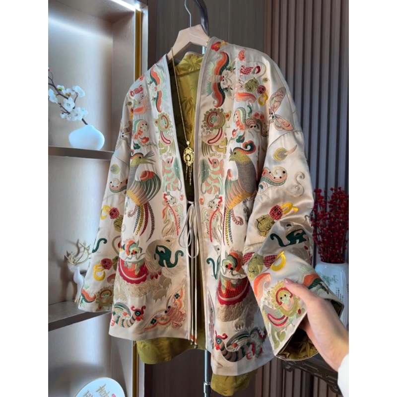 Women'S Fashion Tops - Jaket Kardigan Kimono Gaya Cina Baru