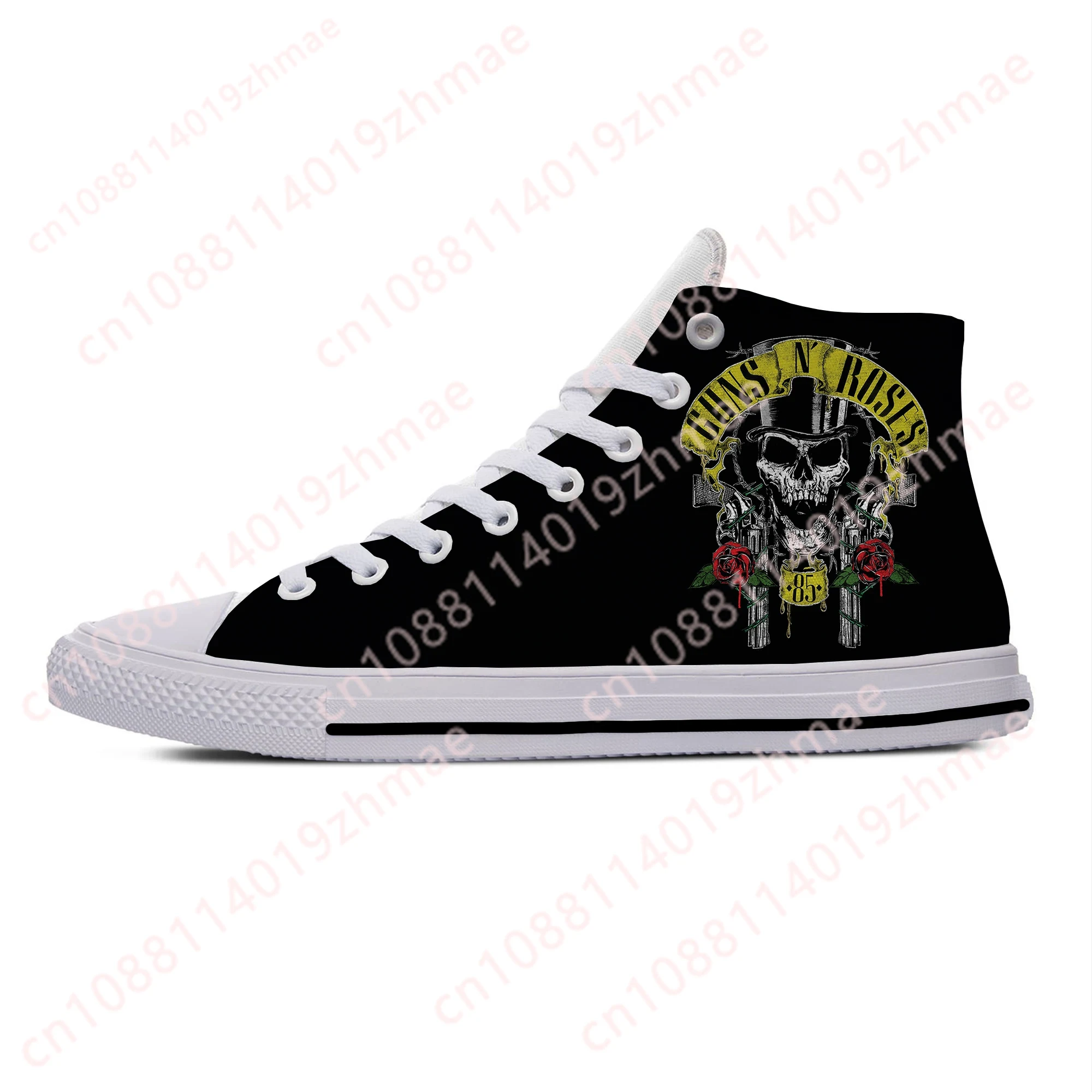 Women'S Fashion Gym Shoes - Sepatu Kain Kasual Lucu Bergaya Band