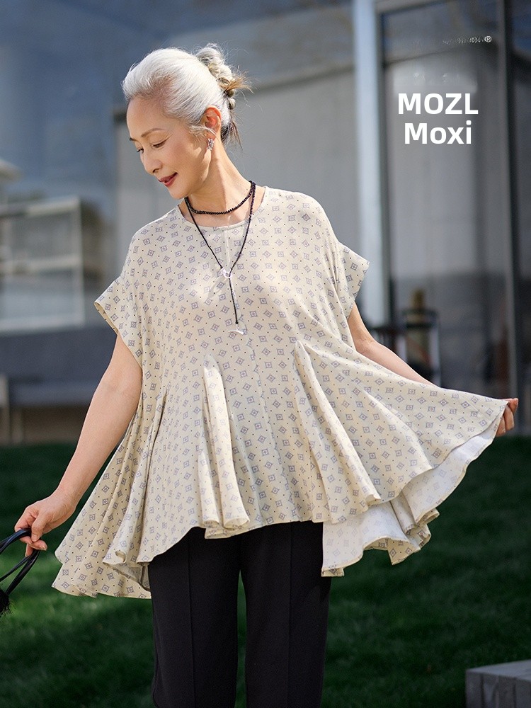 Women'S Fashion In The 60S - Muzhi Kaus Lengan Pendek Tipis Modis