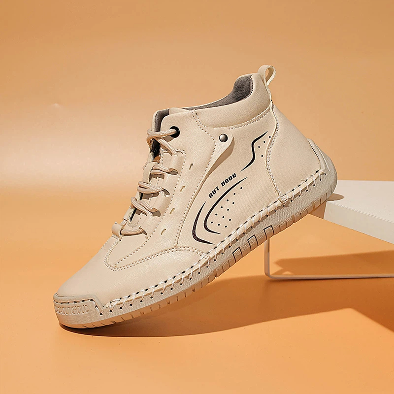 Women'S Fashion Leather Boots - Sepatu Kasual Kulit Fashion Sepatu Kasual