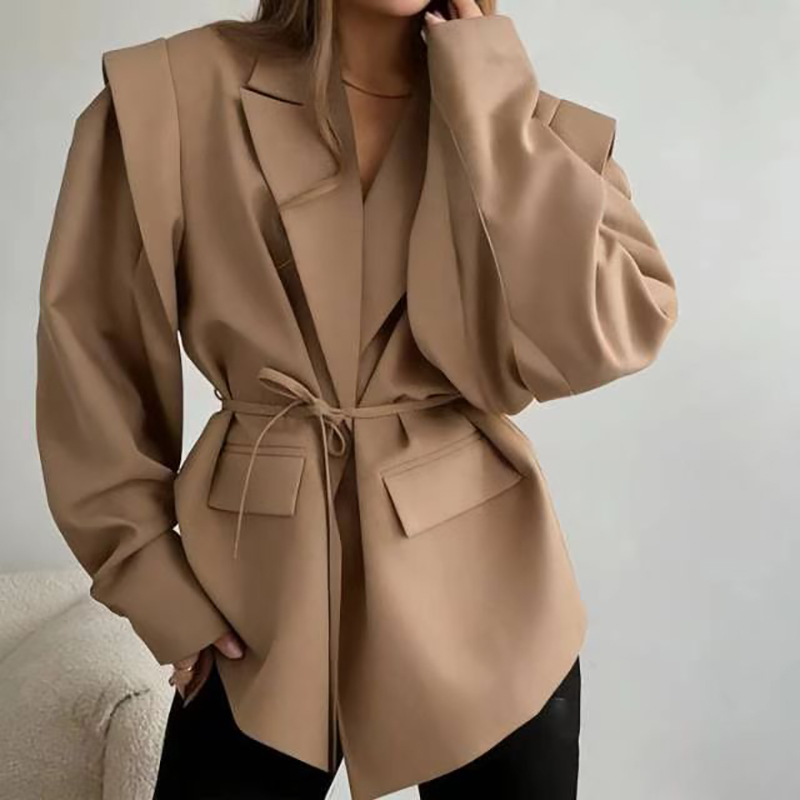 Blazer Women Oversized - Jaket Blazer Oversize Wanita Kasual Kerah