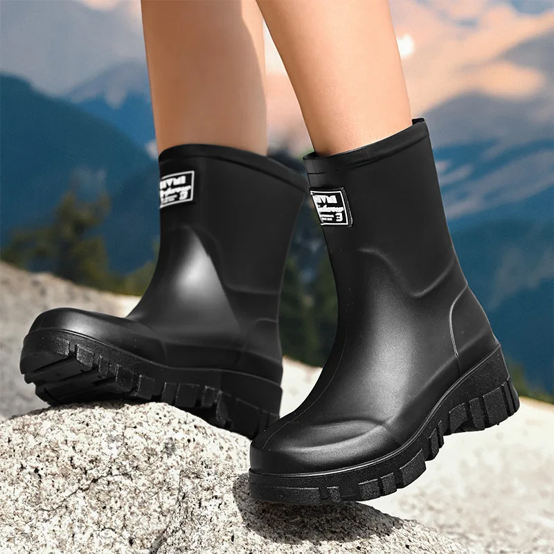 Sepatu Bot Hujan Modis untuk W - Women'S Fashion Rain Boots ulasan dan harga