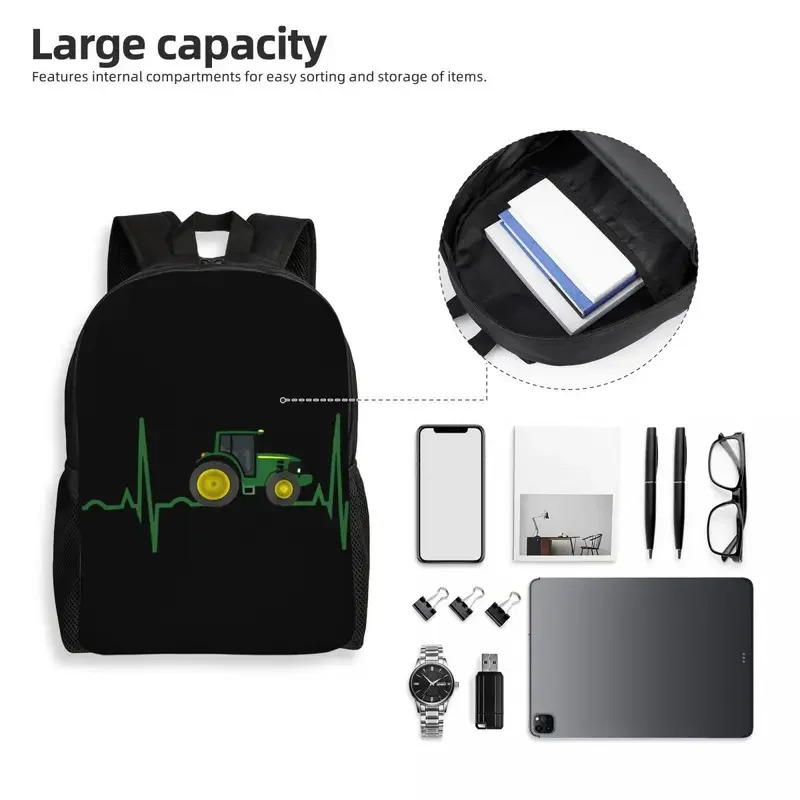 Ransel Laptop Tractor Heartbea - Women'S Fashion Backpack ulasan dan harga