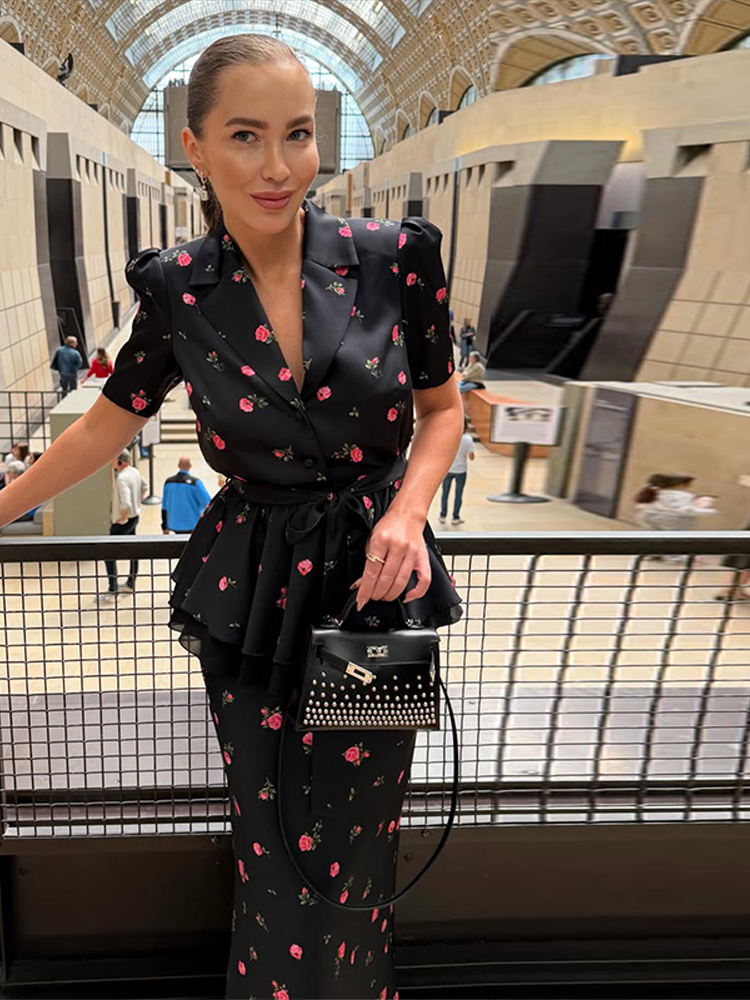 Set Blazer Floral Rok Midi Wan - Women'S Fashion Trends Spring 2026 ulasan dan harga