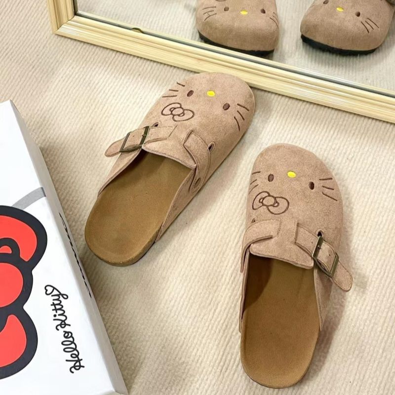 Sandal Kulit Modis Hello Kitty - Women'S Fashion Gym Shoes ulasan dan harga