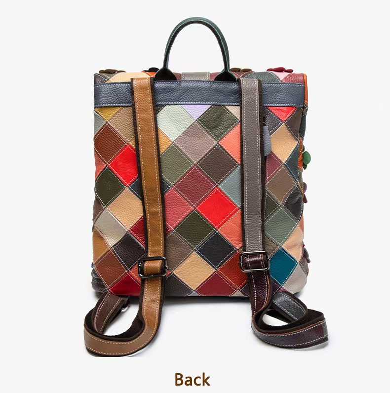 Tas Ransel Kulit Asli Wanita V - Women'S Fashion Backpack ulasan dan harga