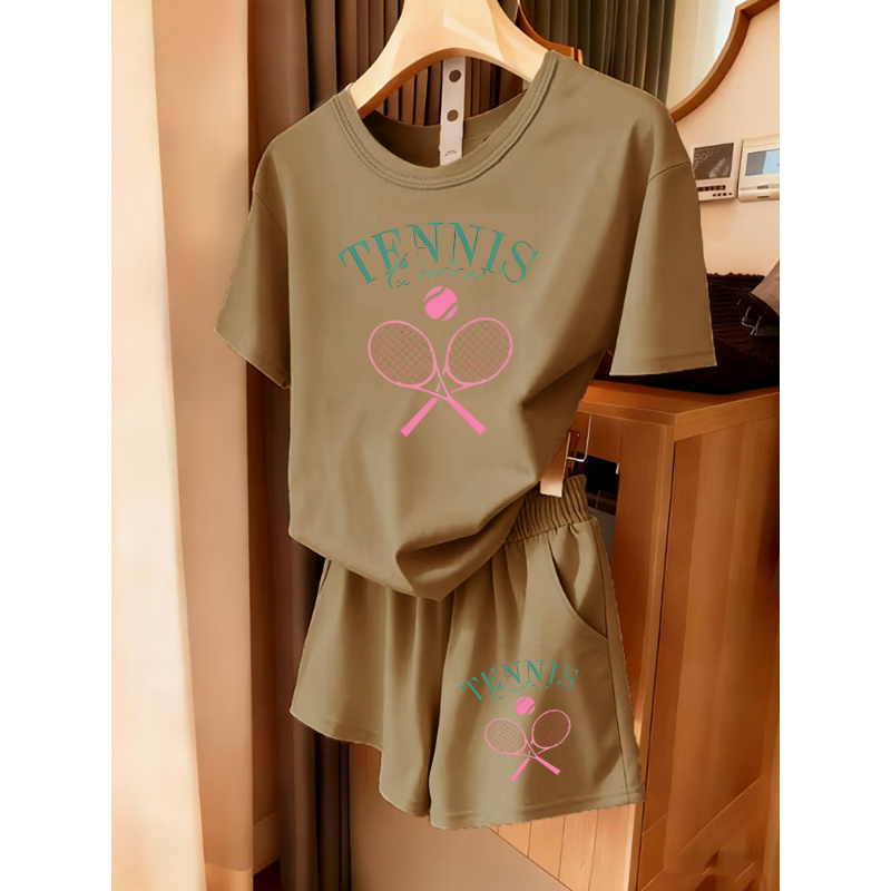 Set atasan dan celana pendek w - Women'S Fashion Tops ulasan dan harga