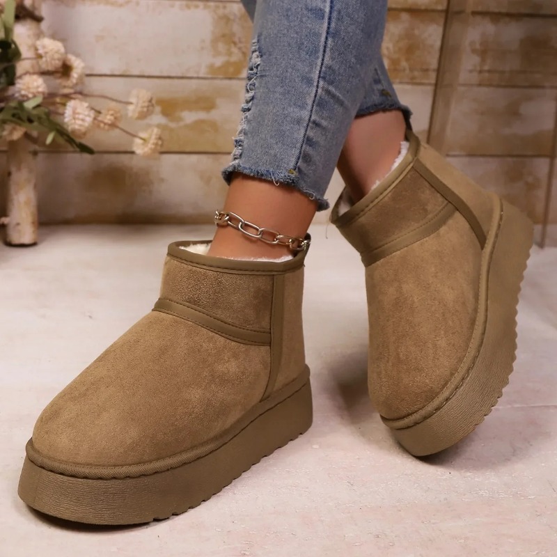 Sepatu Bot Salju Wanita Desain - Women Fashion Online ulasan dan harga
