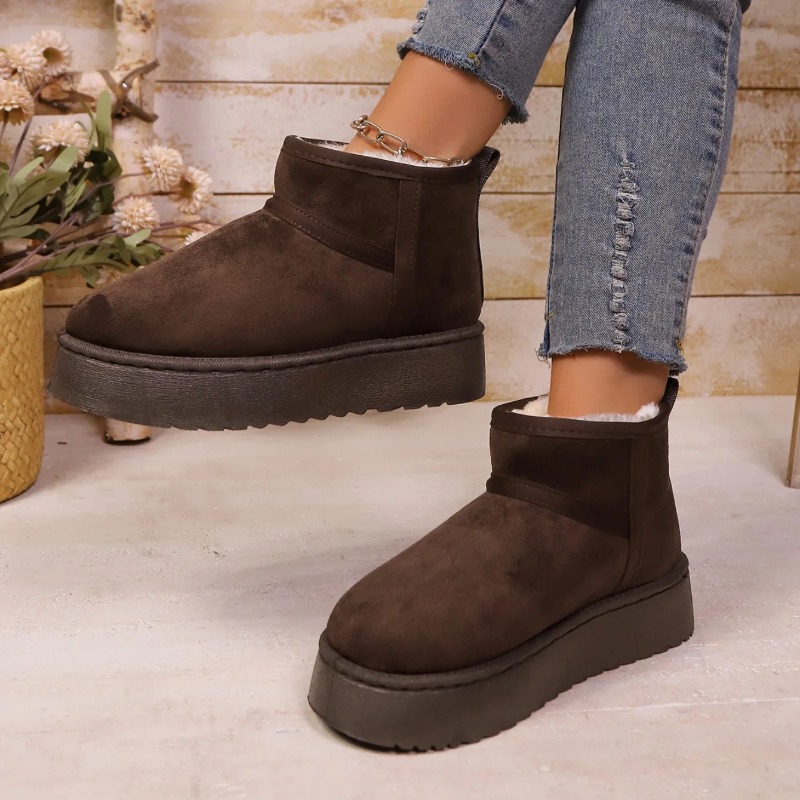 Sepatu Bot Salju Wanita Desain - Women Fashion Online ulasan dan harga