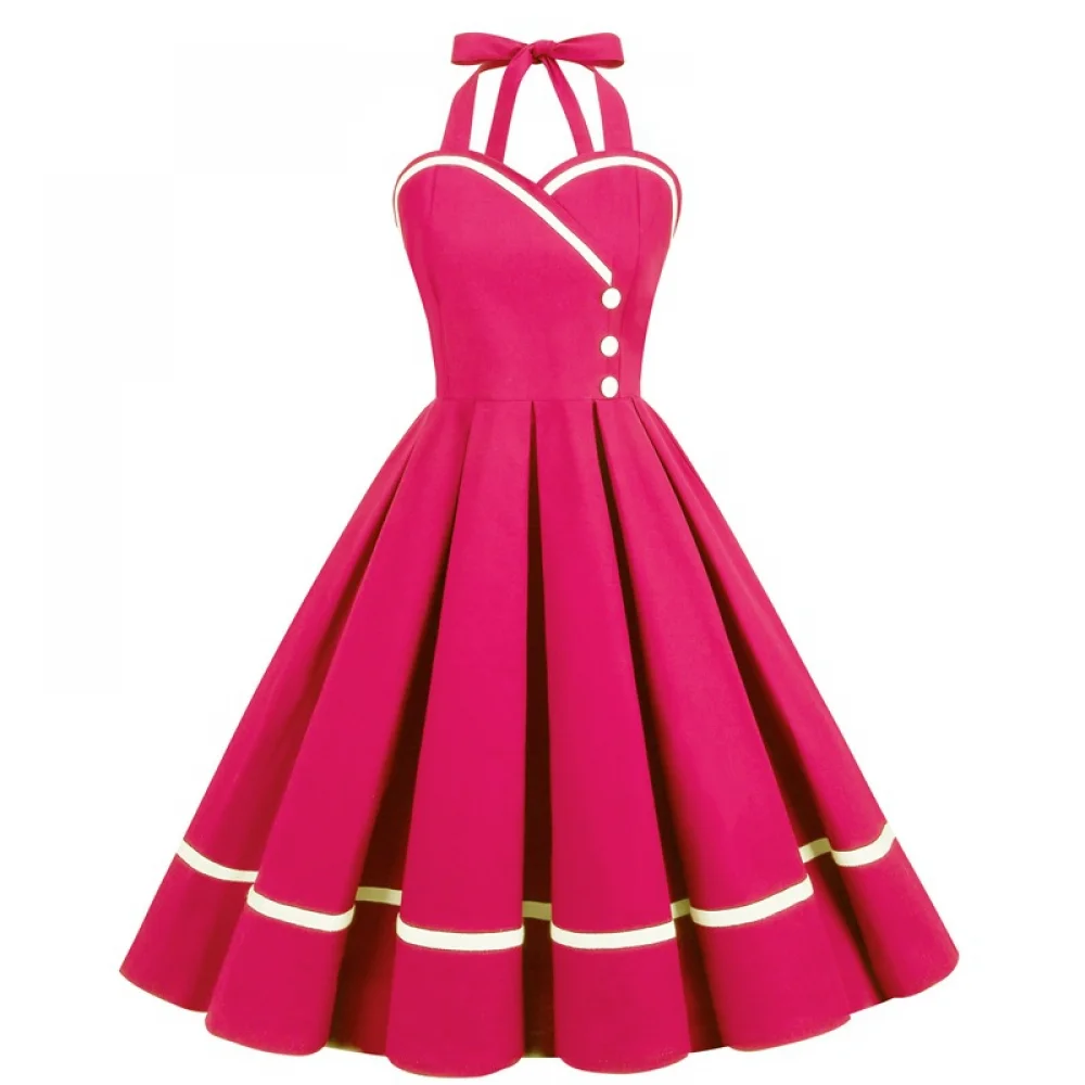 Gaun Retro Halloween 50S 60S 8 - Women'S Fashion In The 60S ulasan dan harga