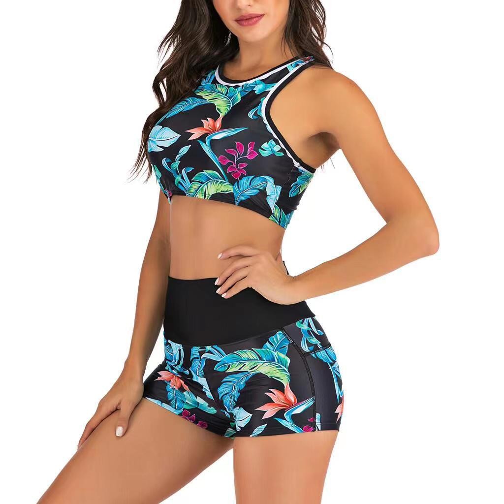 Y2K Bikini Wanita Tankini deng - Crop Top Women ulasan dan harga