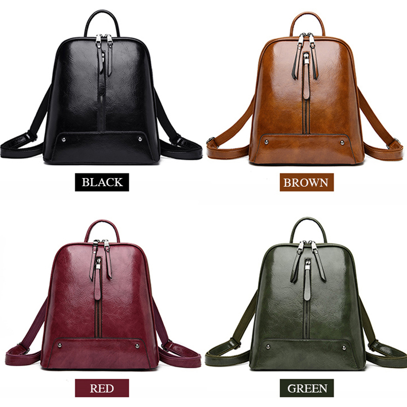 Wanita Ransel Kulit Ransel Fas - Women Fashion Online ulasan dan harga