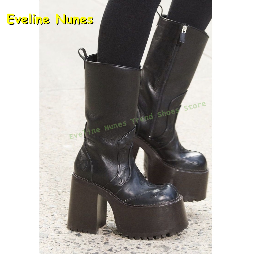 Sepatu Boots Platform Bordir S - Women'S Fashion Trends Autumn 2025 ulasan dan harga