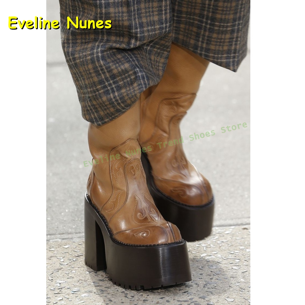 Sepatu Boots Platform Bordir S - Women'S Fashion Trends Autumn 2025 ulasan dan harga