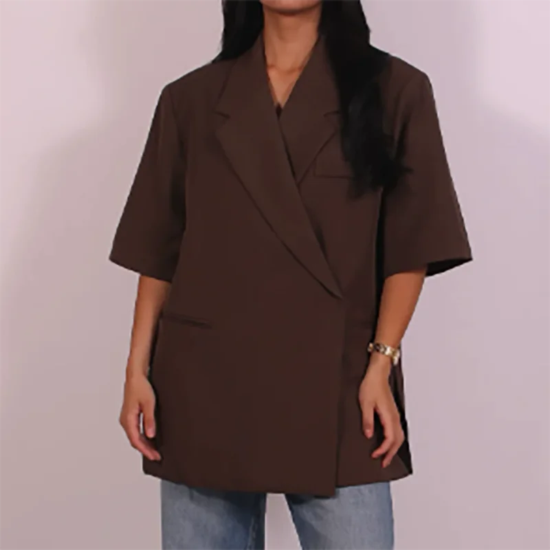 Setelan Blazer Wanita Kasual S - Blazer Women Oversized ulasan dan harga