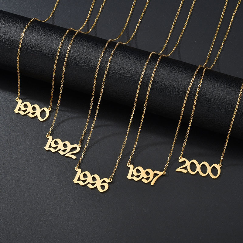 Kalung Liontin Trendi Baja Tah - Women'S Fashion Year 2000 ulasan dan harga