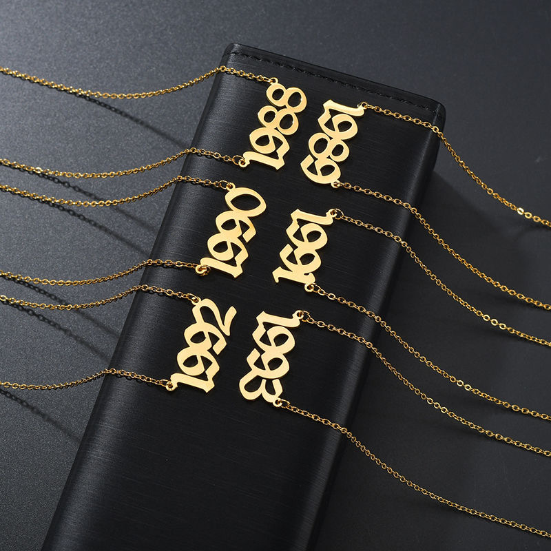 Kalung Liontin Trendi Baja Tah - Women'S Fashion Year 2000 ulasan dan harga