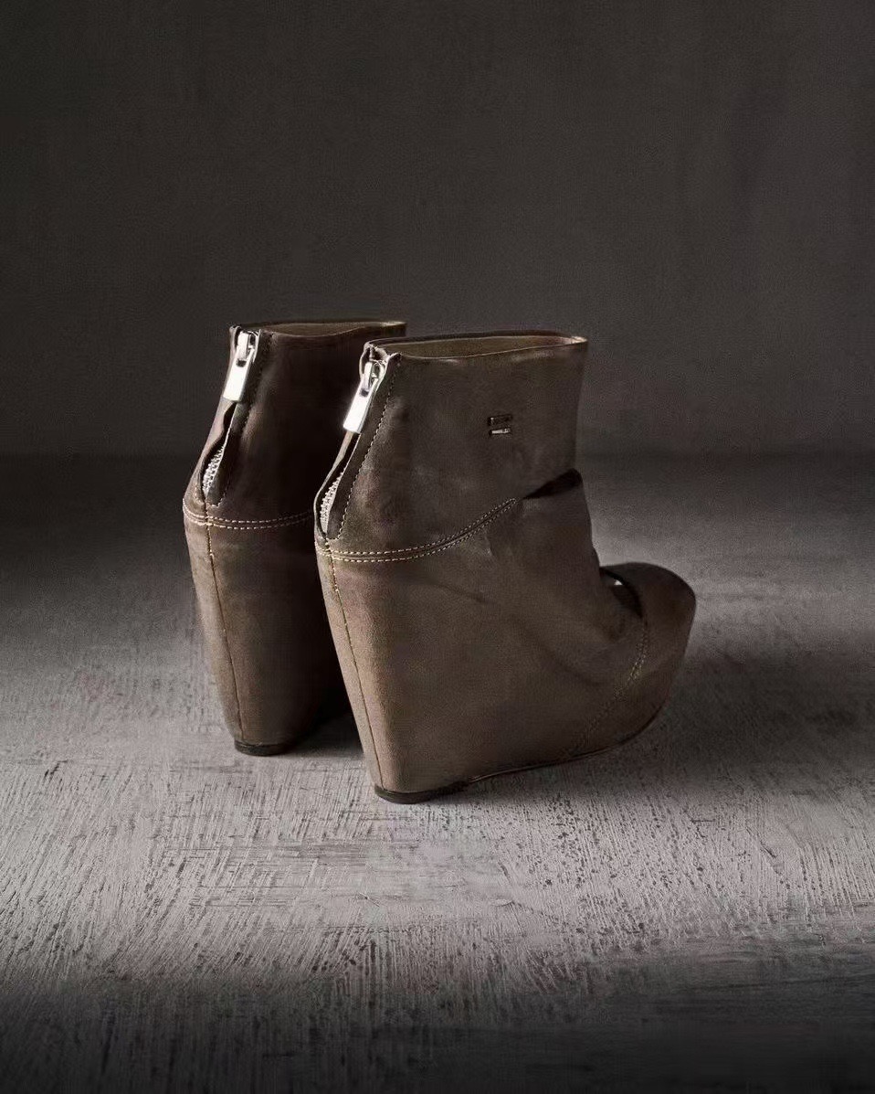 Sepatu Boots Platform Wedge Ku - Women'S Fashion Leather Boots ulasan dan harga