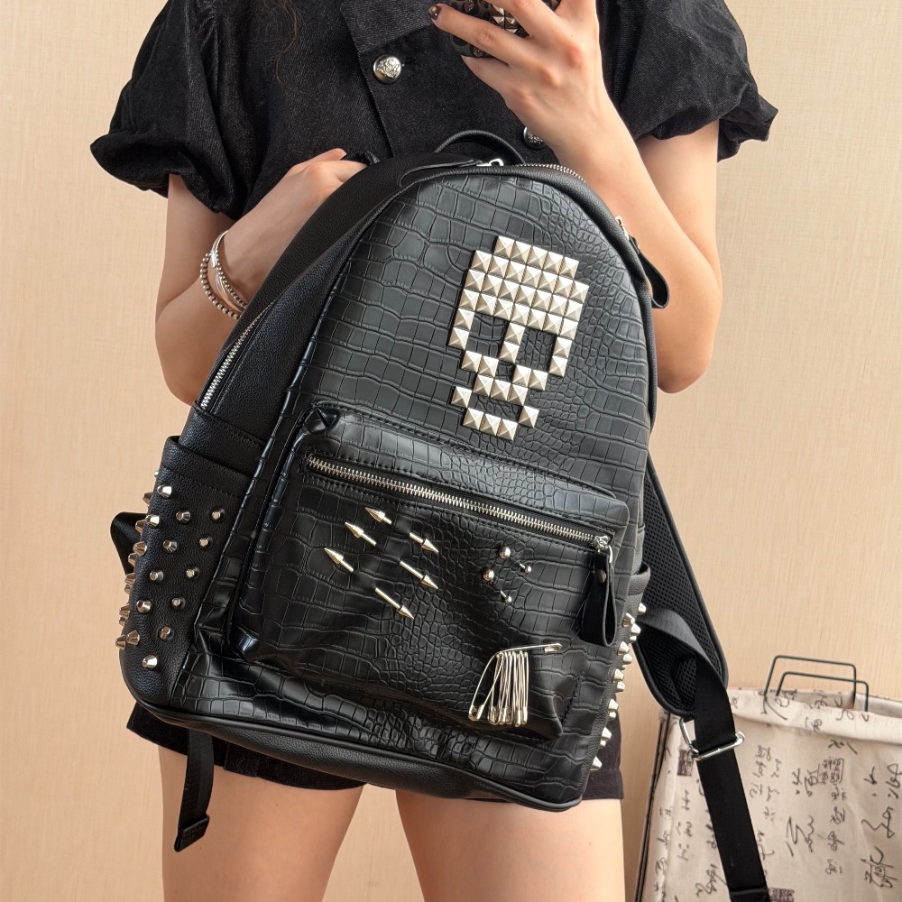 Tas Ransel Motif Kulit Buaya H - Trend Women Fashion ulasan dan harga