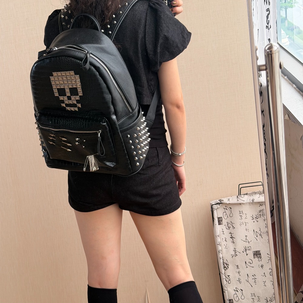 Tas Ransel Motif Kulit Buaya H - Trend Women Fashion ulasan dan harga
