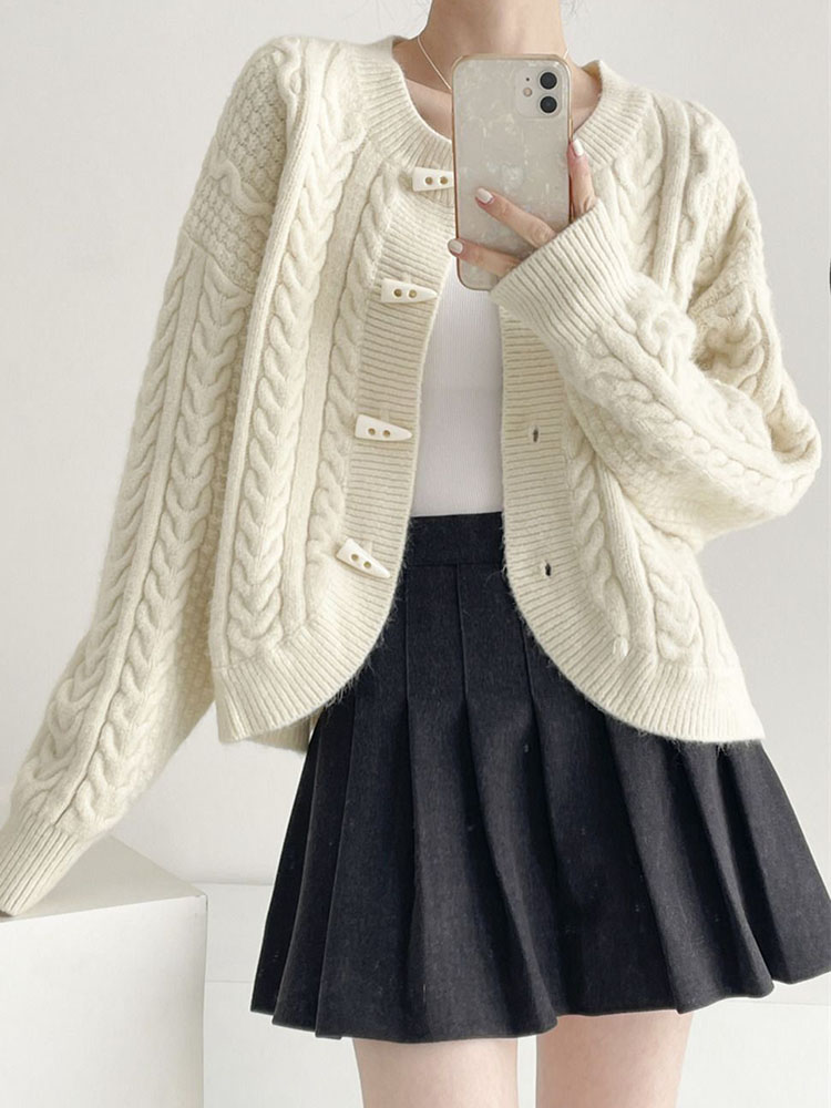 Sweater Rajut Lengan Panjang M - Women'S Fashion Gilet ulasan dan harga
