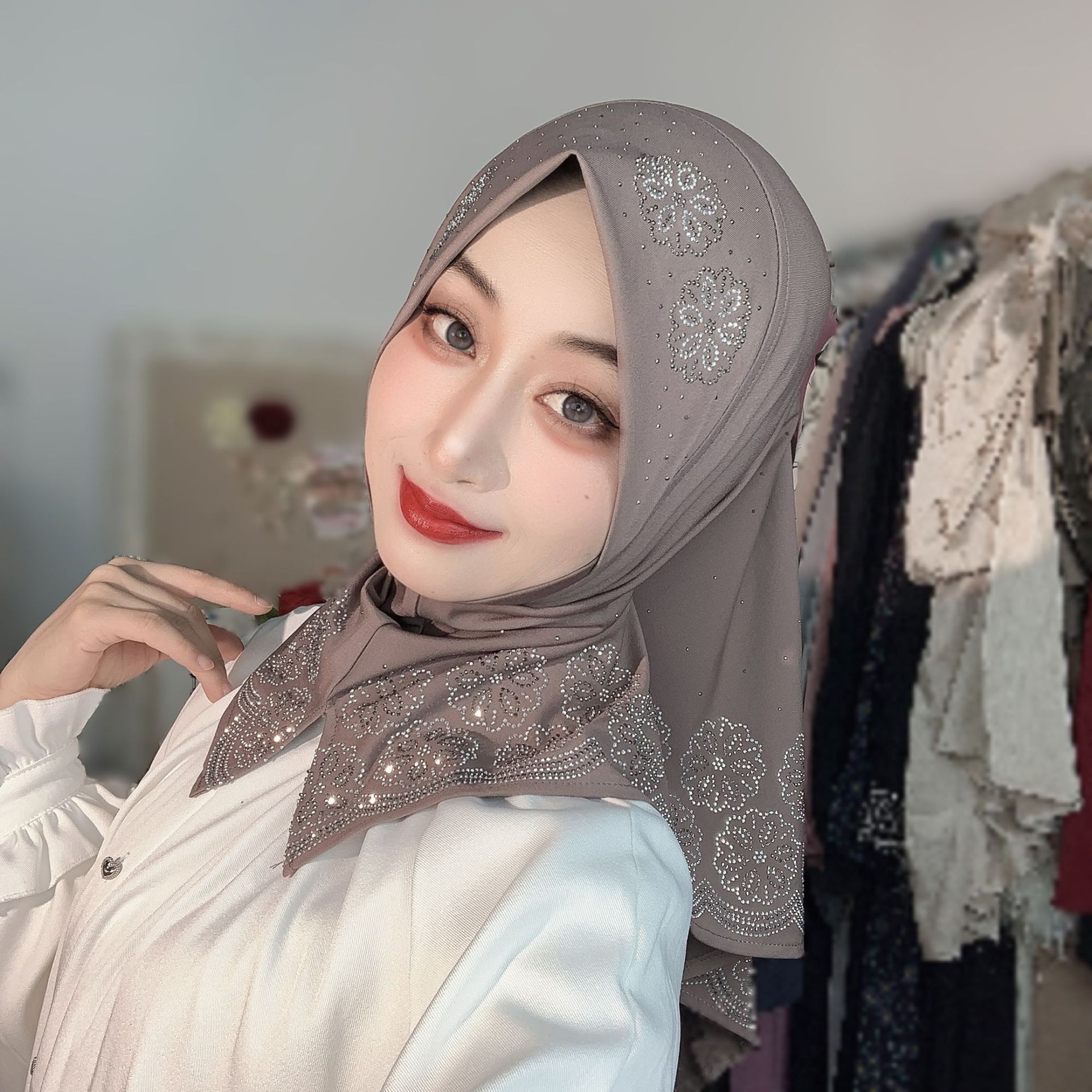 Hijab Muslim Siap Pakai Wanita - Women Fashion Wear ulasan dan harga
