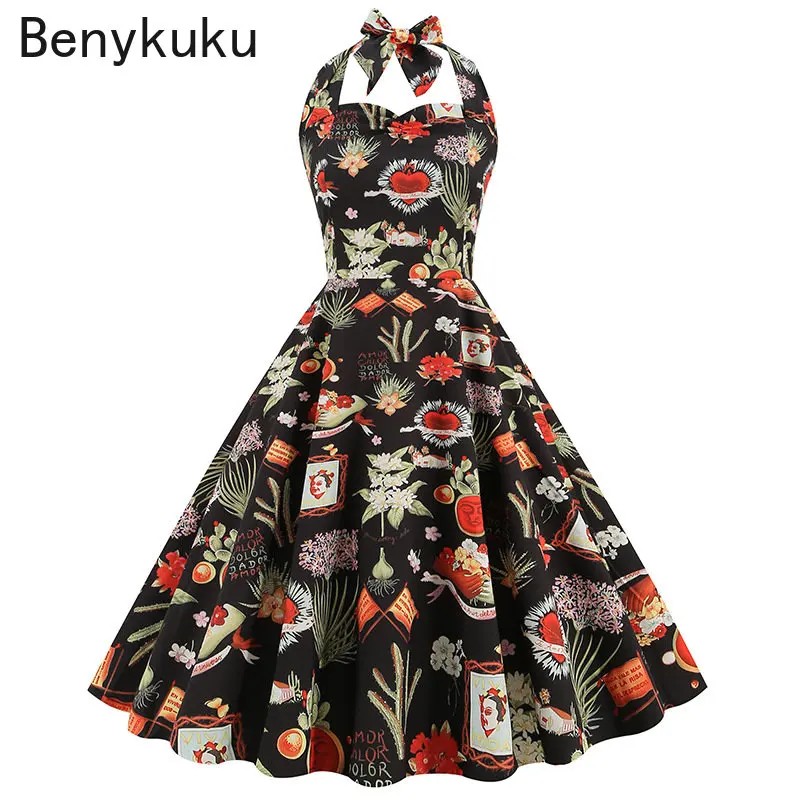 Gaun Vintage Wanita Motif Musi - Women'S Fashion In The 60S ulasan dan harga