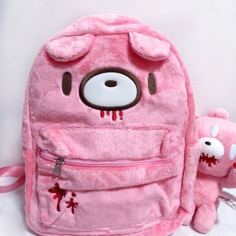 Ransel Lucu Gloomy Bear Pink K - Women'S Fashion Backpack ulasan dan harga