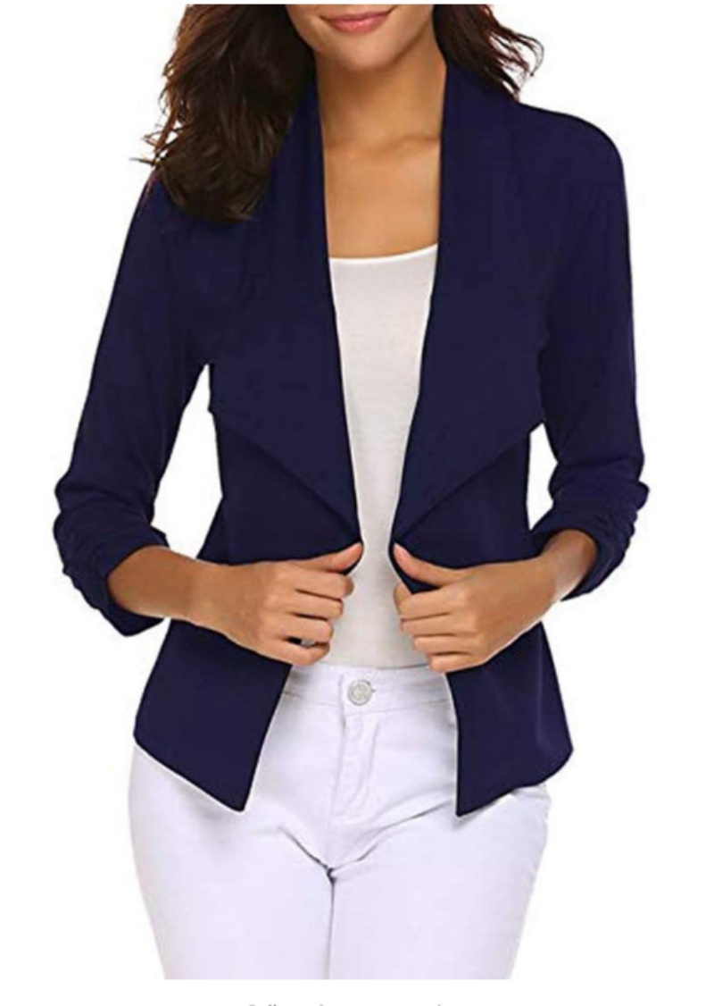 Blazer wanita kantor kerja dep - Blazer Women Oversized ulasan dan harga