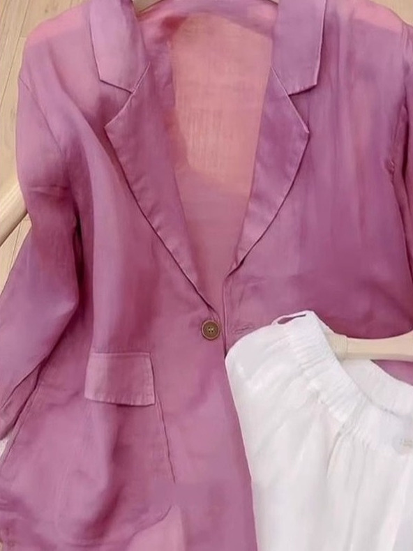 Jaket Setelan Wanita Kasual El - Blazer Women Oversized ulasan dan harga