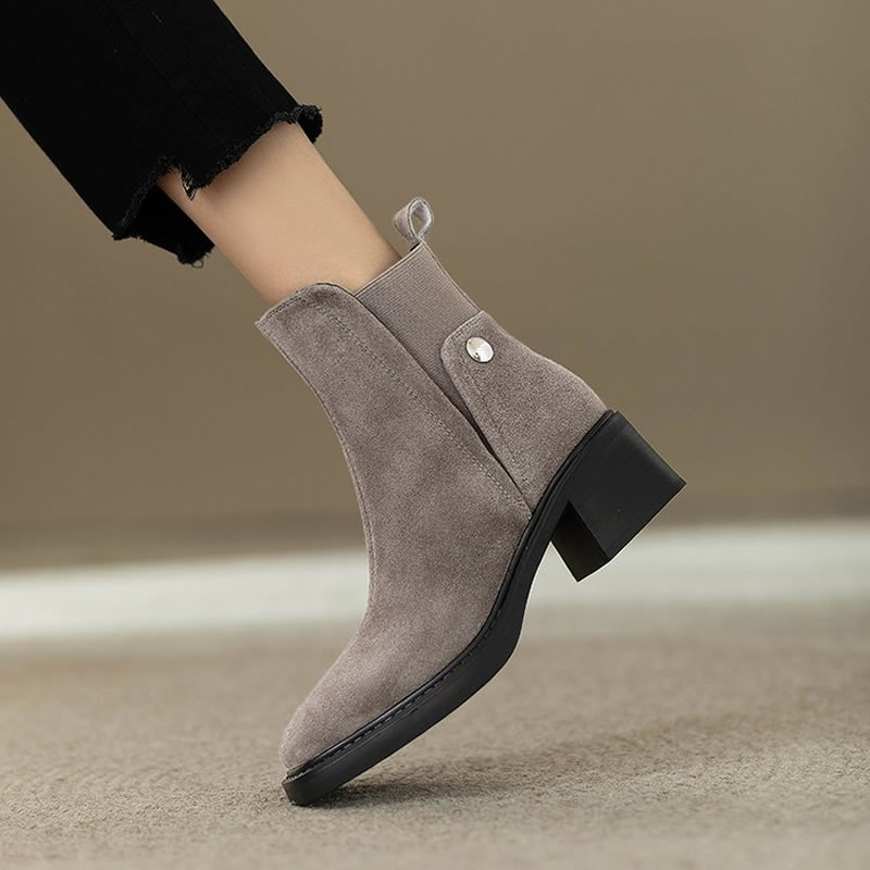 Sepatu Boots Wanita Suede Chun - Women'S Fashion Trends Autumn 2025 ulasan dan harga