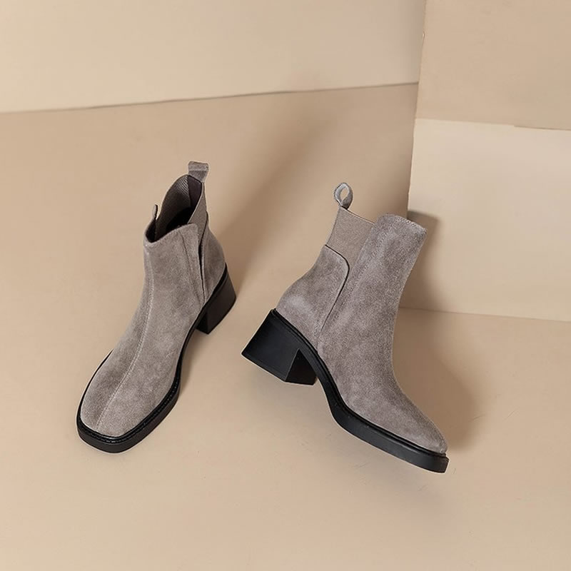 Sepatu Boots Wanita Suede Chun - Women'S Fashion Trends Autumn 2025 ulasan dan harga