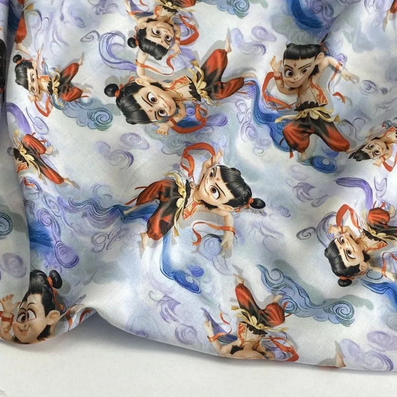 Kain Katun Sutra Nezha Caiyun  - Women'S Fashion In The 60S ulasan dan harga