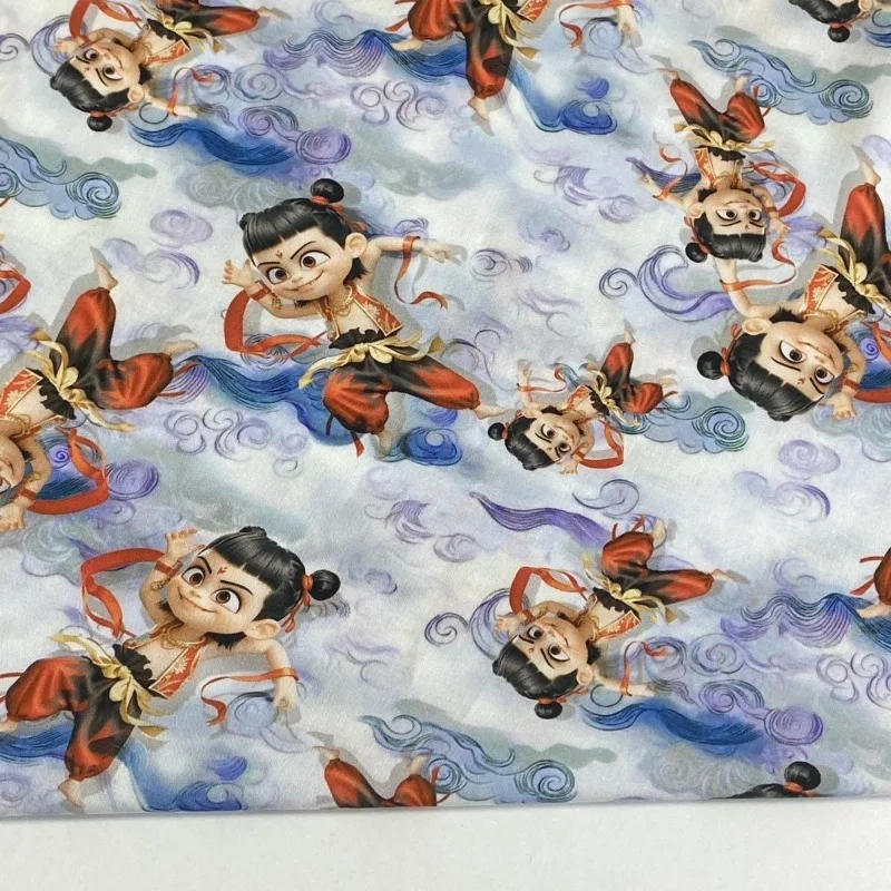 Kain Katun Sutra Nezha Caiyun  - Women'S Fashion In The 60S ulasan dan harga