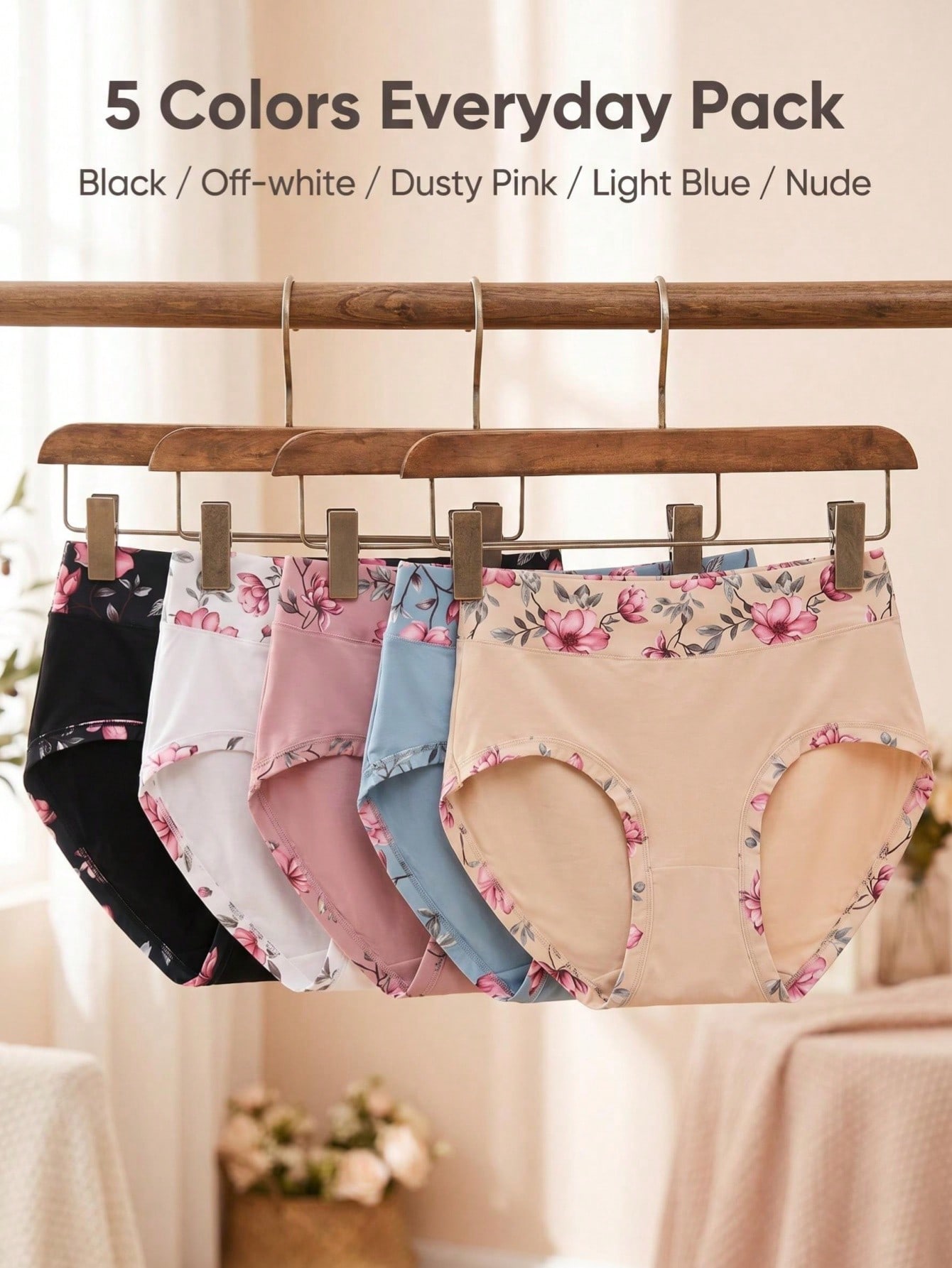 5PCS Celana Dalam Wanita Ukura - Trend Women Fashion ulasan dan harga