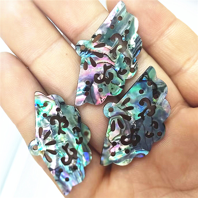 4PCS FANS BAHAN KERANG ABALONE - Women Fashion Nz ulasan dan harga