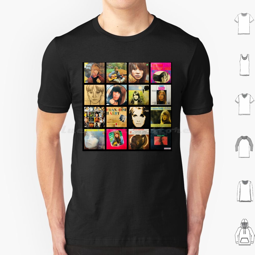 Fran? Oise Hardy Albums T Shir - Women'S Fashion In The 60S ulasan dan harga
