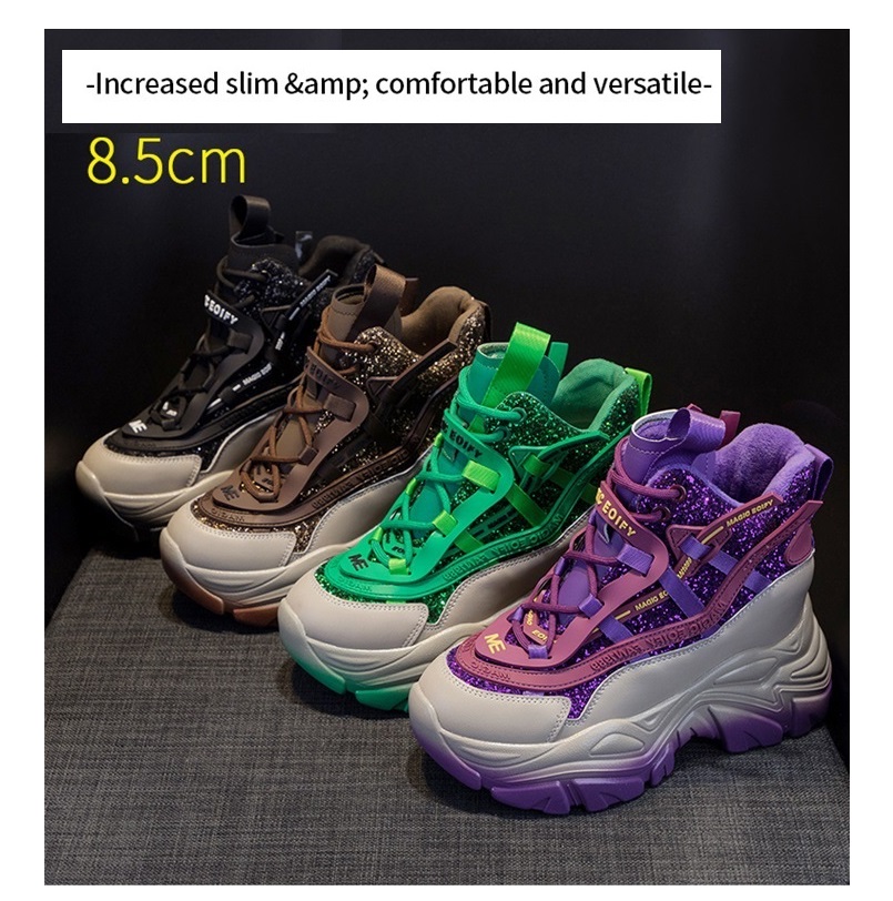 Sepatu Wedges Tersembunyi Wani - Women'S Fashion Gym Shoes ulasan dan harga